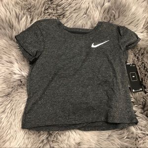 Nike | Girls’ Soft Speckled Shirt | Grey